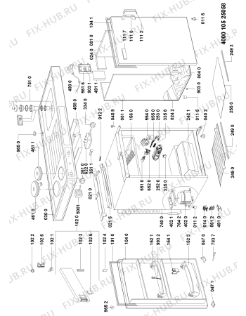 Схема №1 MKV 1118 с изображением Дверца Whirlpool 481244269384
