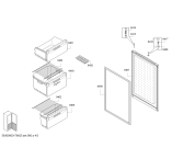 Схема №1 KGN39NW19R с изображением Дверь для холодильника Bosch 00713478