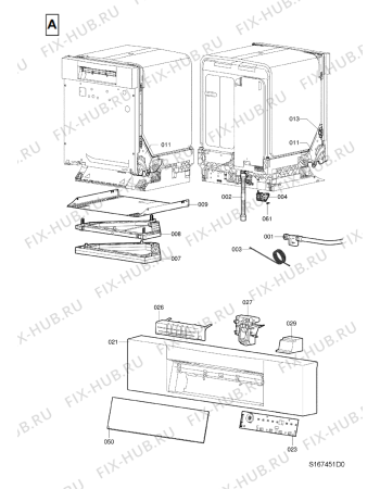 Схема №2 GMI 5512 EDELSTAHL с изображением Корзина для посудомоечной машины Whirlpool 482000007467