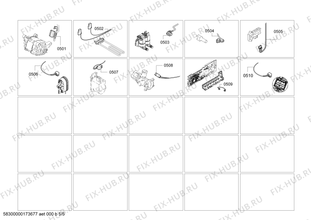 Схема №2 CM121K0TR Super 8 с изображением Панель управления для стиралки Bosch 00798875