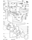 Схема №1 WA 4540-D с изображением Тумблер для стиралки Whirlpool 481228218769