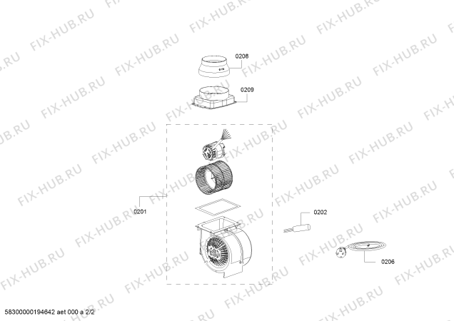 Схема №1 DVE6G560 Profilo с изображением Монтажный набор для вентиляции Bosch 12023569