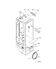 Схема №2 ARG 488/G/BLACK с изображением Корпусная деталь для холодильной камеры Whirlpool 481245388015