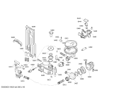 Схема №3 SHV45M33EU с изображением Рамка для посудомойки Bosch 00447495