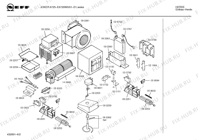 Схема №3 E6720W0 JOKER 6725 с изображением Переключатель для духового шкафа Bosch 00059572