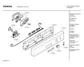 Схема №1 SE24930 family с изображением Передняя панель для посудомоечной машины Siemens 00363274