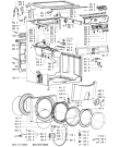 Схема №1 AWM 8050-F с изображением Декоративная панель для стиралки Whirlpool 481245214978