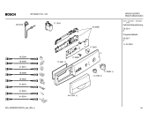 Схема №1 WFD2061IT Tuaa WFD 2061 с изображением Панель управления для стиралки Bosch 00442349