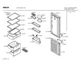 Схема №1 KGV70320 с изображением Панель для холодильника Bosch 00431942