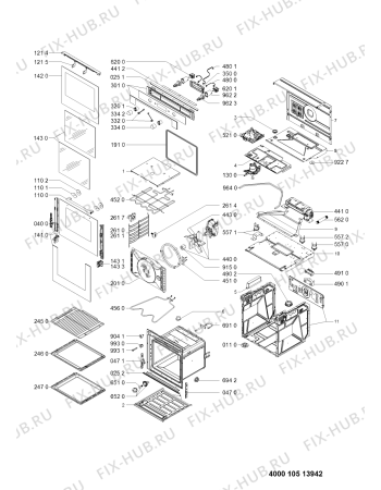 Схема №1 BLPMS8100PT (F091034) с изображением Инструкция по эксплуатации для плиты (духовки) Indesit C00355317