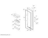 Схема №1 KSV36VW4P, Bosch с изображением Крышка для холодильника Bosch 12021432