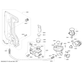 Схема №1 SMS85L02DE Exclusiv с изображением Панель управления для посудомоечной машины Bosch 00743412