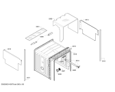 Схема №2 S54E53X3EP с изображением Передняя панель для посудомоечной машины Bosch 00677694