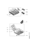 Схема №1 FAVGENIUSI-D с изображением Модуль (плата) управления для посудомойки Aeg 973911235015006