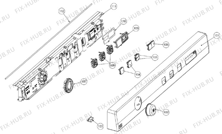 Взрыв-схема сушильного шкафа Asko DC7583 184cm   -Stainless (428632, DC60) - Схема узла 03