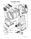 Схема №1 3LMEDC100YW с изображением Обшивка для сушильной машины Whirlpool 482000013045