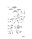 Схема №1 ACM 375 с изображением Линза для плиты (духовки) Whirlpool 480121103355