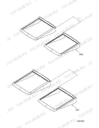 Схема №4 AB2526PEKW с изображением Другое для холодильника Whirlpool 481203618929