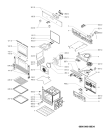 Схема №1 AKL899WH (F091014) с изображением Панель для духового шкафа Indesit C00331386