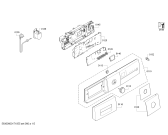 Схема №2 WM14E372CH iQ 300 varioPerfect с изображением Вкладыш в панель для стиралки Siemens 00752192