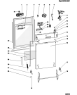 Схема №1 BCI45 (F028839) с изображением Наставление для электропосудомоечной машины Indesit C00093685
