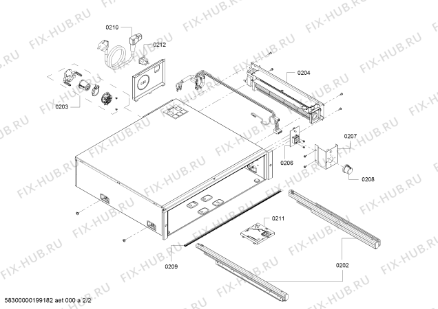 Схема №1 BIC630NS1 с изображением Обшивка Bosch 00772160