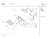 Схема №1 HB90054 с изображением Уголок для плиты (духовки) Siemens 00175993