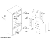 Схема №2 RY491701 с изображением Крепеж для холодильника Bosch 00685622