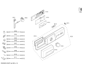 Схема №3 CWF12E260I с изображением Панель управления для стиральной машины Bosch 00668809