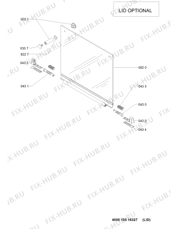 Схема №1 AKT 653/WH с изображением Переключатель для духового шкафа Whirlpool 481010511048