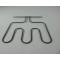 Нагревательный элемент для плиты (духовки) Whirlpool 481925928989 для Ikea OBI 117 S 400 150 90