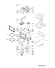 Схема №1 AMW 882/IXL с изображением Субмодуль для духового шкафа Whirlpool 480121104283