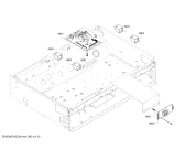Схема №3 PRL364GDH с изображением Панель управления для духового шкафа Bosch 00683741