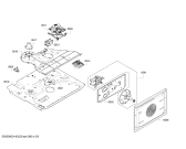 Схема №2 B15E42N0GB с изображением Панель управления для духового шкафа Bosch 00675074