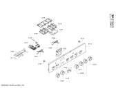 Схема №3 CH10457 с изображением Панель управления для духового шкафа Bosch 00790992