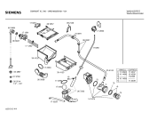 Схема №1 WM54000SN siwamat xl540 с изображением Инструкция по установке и эксплуатации для стиралки Siemens 00524242