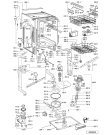 Схема №1 ADG 9966/1 M с изображением Обшивка для посудомоечной машины Whirlpool 481245372421