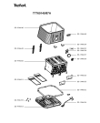 Схема №1 TT760140/87A с изображением Электропитание для тостера (фритюрницы) Tefal SS-996654