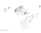 Схема №1 WM10E222EE iQ 100 с изображением Панель управления для стиралки Siemens 00705529