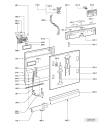 Схема №1 ADB 500 EAN -n.prod. с изображением Панель для посудомоечной машины Whirlpool 481245373692