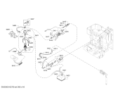 Схема №3 TE501203RW EQ.5 с изображением Крышка для электрокофеварки Siemens 00740048