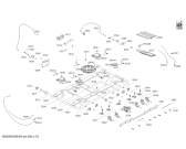Схема №2 HSK44I32SH COCINA A GAS PRO547 IX BOSCH с изображением Зарядное устройство для духового шкафа Bosch 12022309