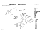 Схема №3 WV283053 SIWAMAT PLUS 283 с изображением Панель управления для стиралки Siemens 00117711