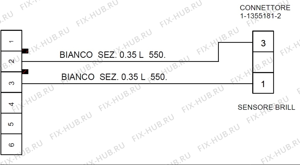 Большое фото - Кабель для посудомоечной машины Indesit C00292042 в гипермаркете Fix-Hub