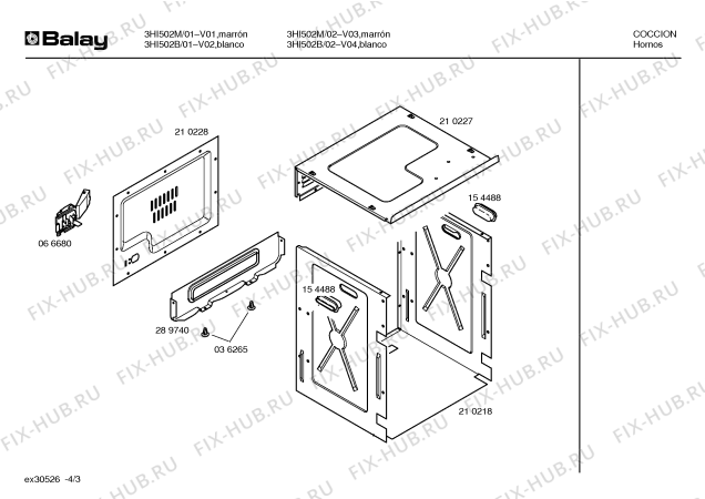 Схема №1 3HI502M с изображением Панель для духового шкафа Bosch 00296945
