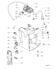Схема №1 KM 7200 IN с изображением Элемент корпуса для кофеварки (кофемашины) Whirlpool 480123100034