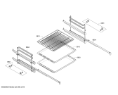 Схема №1 HEA23B120 с изображением Панель управления для плиты (духовки) Bosch 00669088