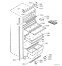 Схема №1 SD91440-4I с изображением Поверхность для холодильника Aeg 2251639148