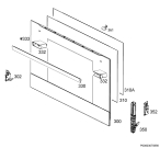 Схема №1 BE5014701M с изображением Субмодуль для духового шкафа Aeg 973949714224004