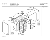 Схема №3 SGIAIA1 LV15A с изображением Передняя панель для электропосудомоечной машины Bosch 00353082